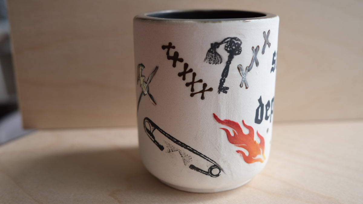 Sensory Deprivation handless mug