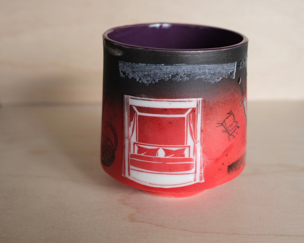 "Only one bed" tumbler