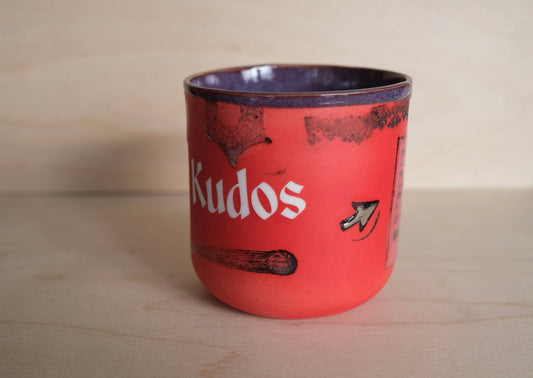 "Kudos" espresso cup