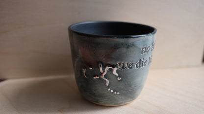 "No Beta, we die like Men" mug