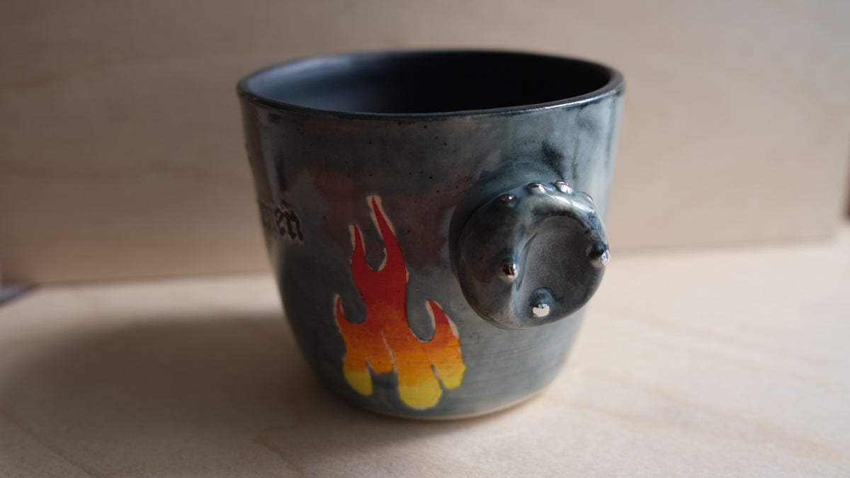 "No Beta, we die like Men" mug