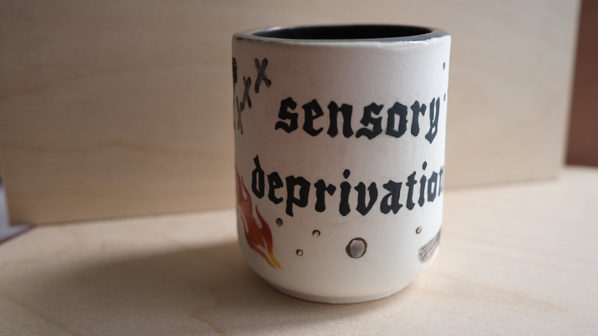 Sensory Deprivation handless mug