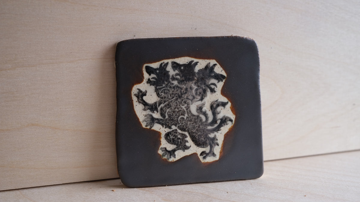 "Forced Proximity" coasters