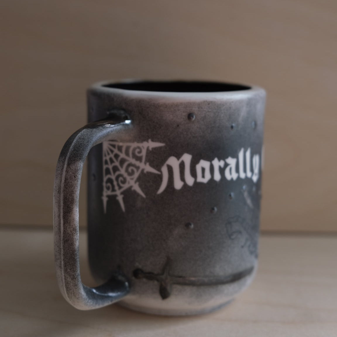 "Morally Grey" mug