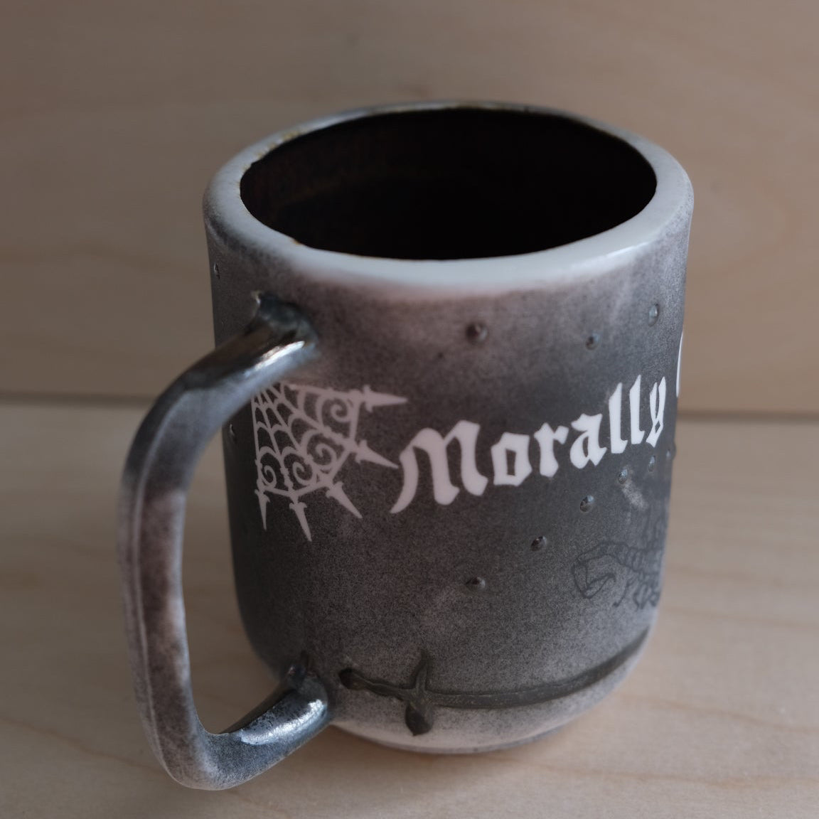 "Morally Grey" mug
