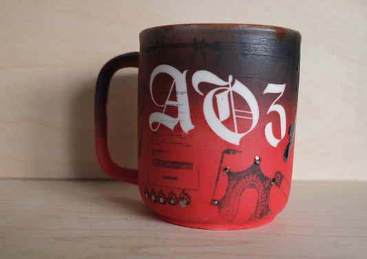 "A03" mug
