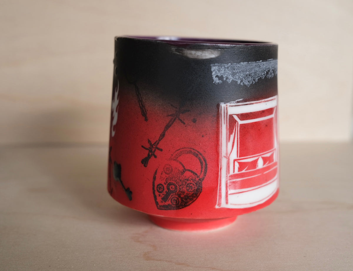 "Only one bed" tumbler