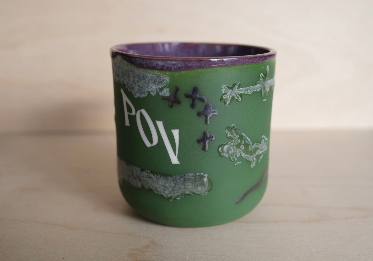 "POV" espresso cup