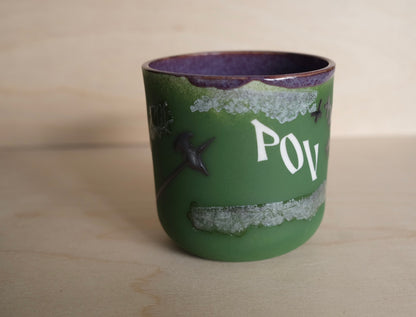"POV" espresso cup