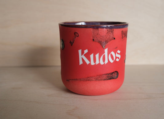 "Kudos" espresso cup