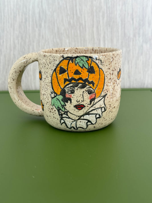 pumpkin queen mug