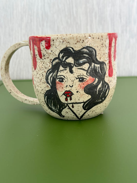 lady vamp mug